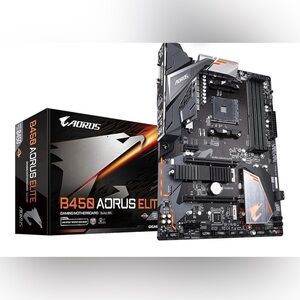 B450 Elite Gaming Motherboard - The Box Is Damage